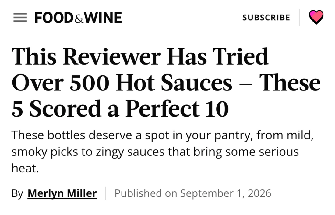 Food & Wine did it again