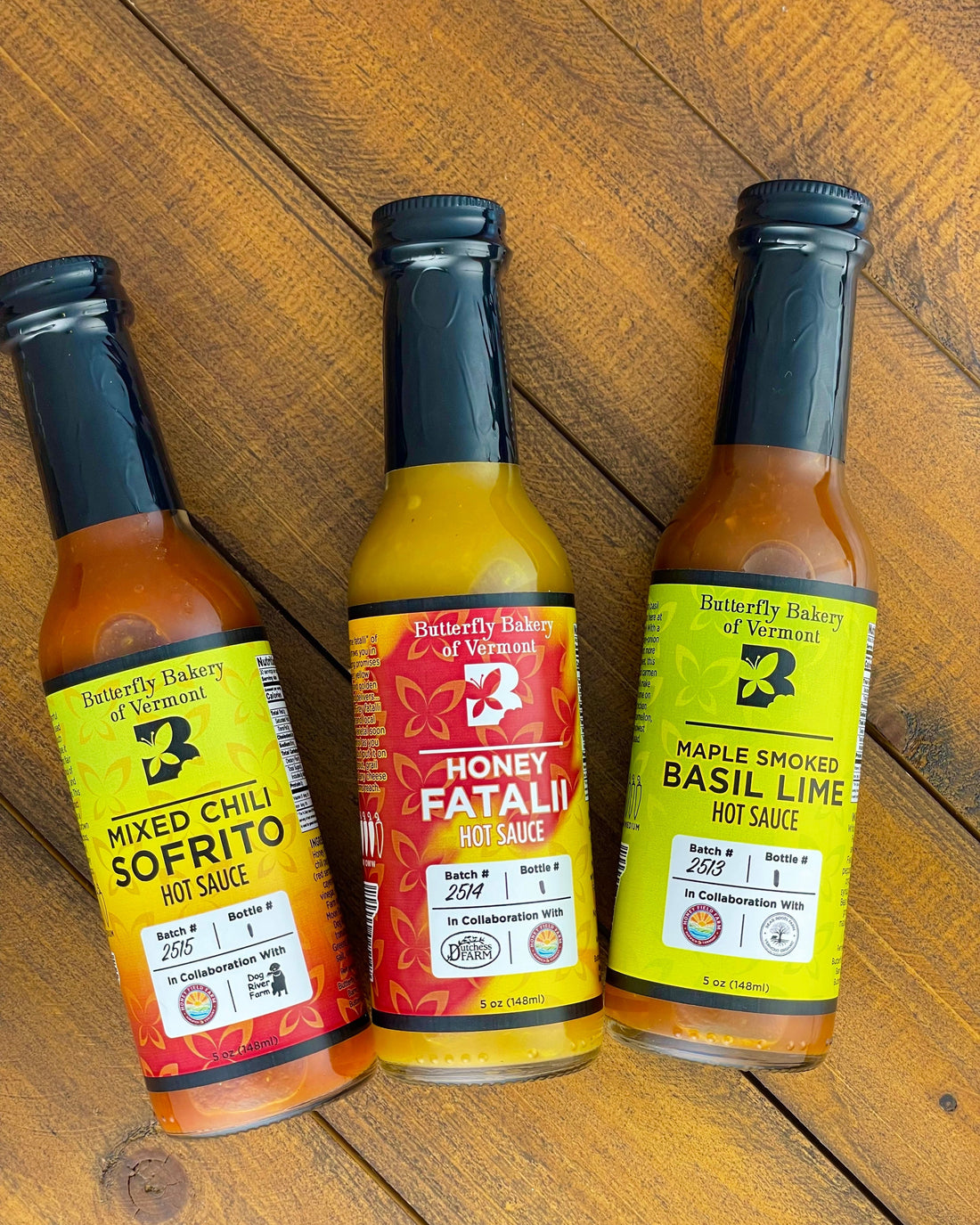 3 totally new micro batch hot sauces!