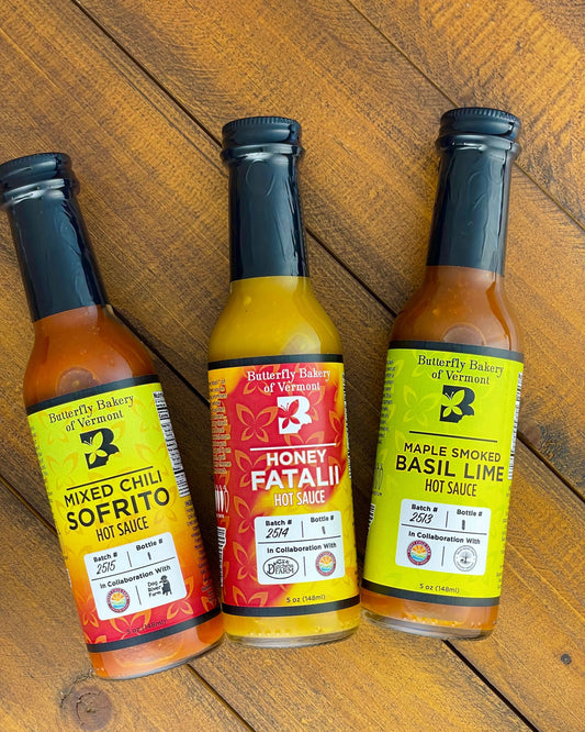 3 totally new micro batch hot sauces!