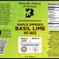 Maple Smoked Lime Basil Hot Sauce