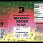 Rhubarb Ginger Hot Sauce