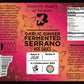 Garlic Ginger Fermented Serrano Hot Sauce