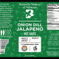Onion Dill Jalapeño Hot Sauce
