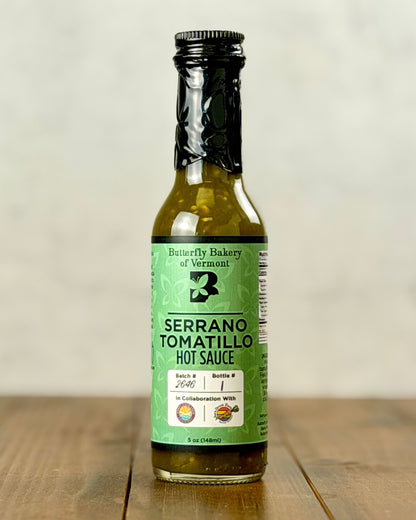 Serrano Tomatillo Hot Sauce