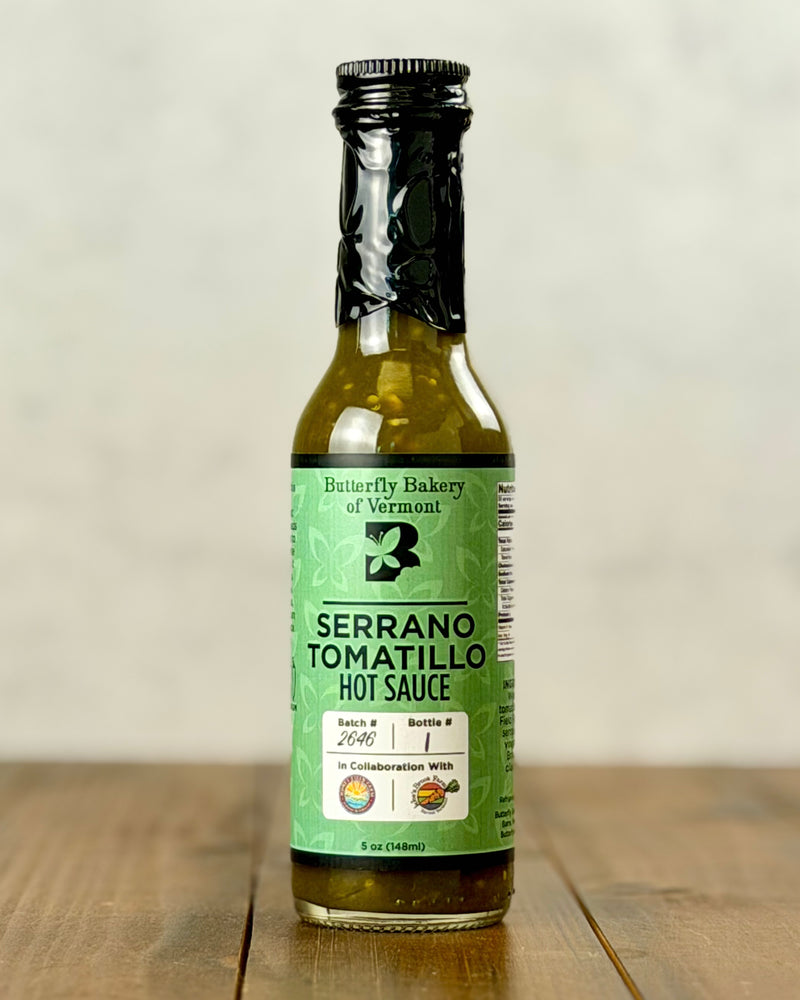 Serrano Tomatillo Hot Sauce