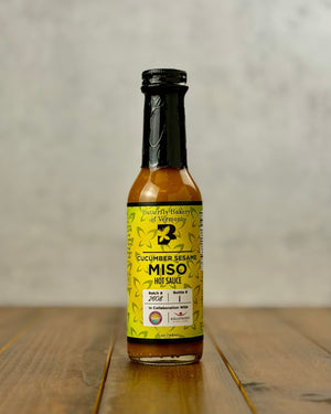 Cucumber Sesame Miso Hot Sauce