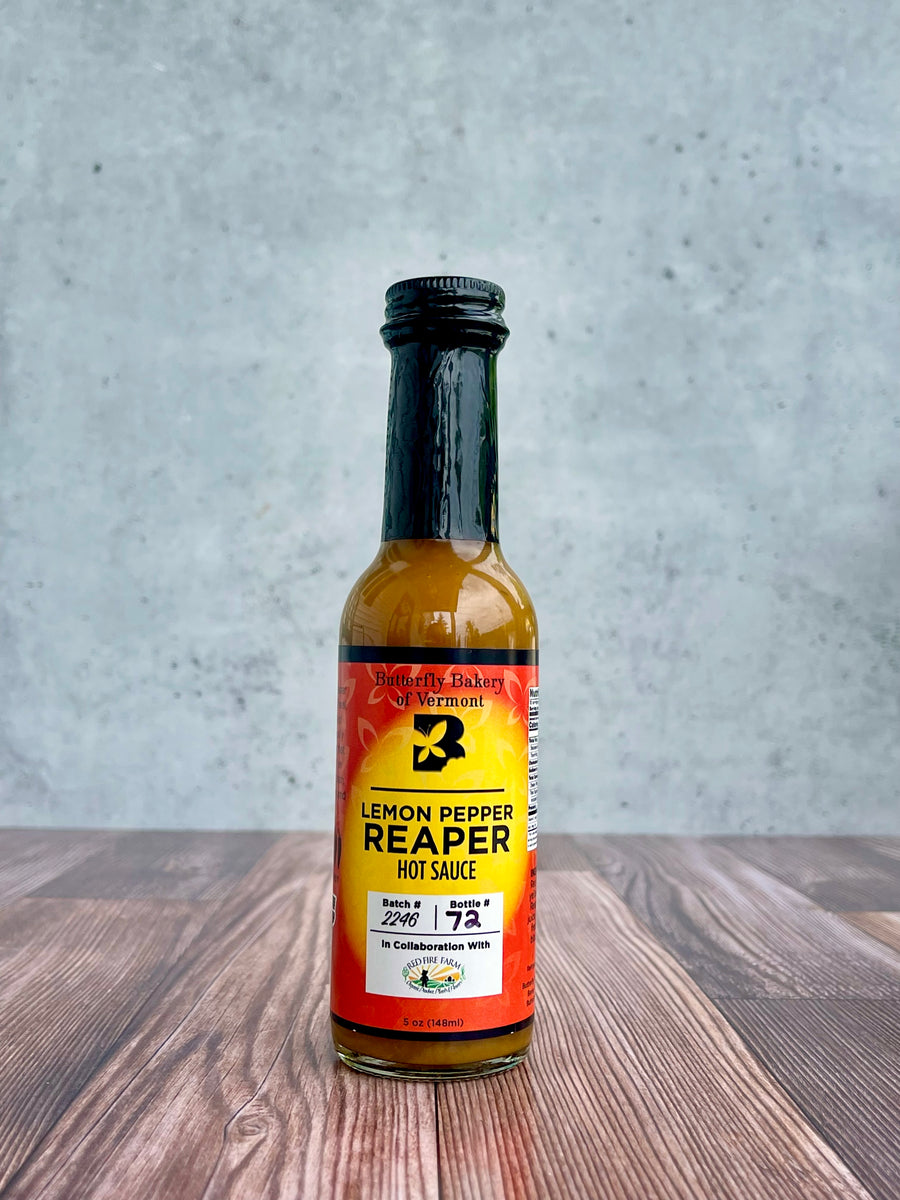 Lemon Pepper Reaper Hot Sauce - Butterfly Bakery of Vermont