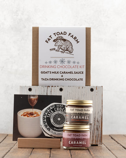 Fat Toad Farm Caramel Drinking Chocolate Kit