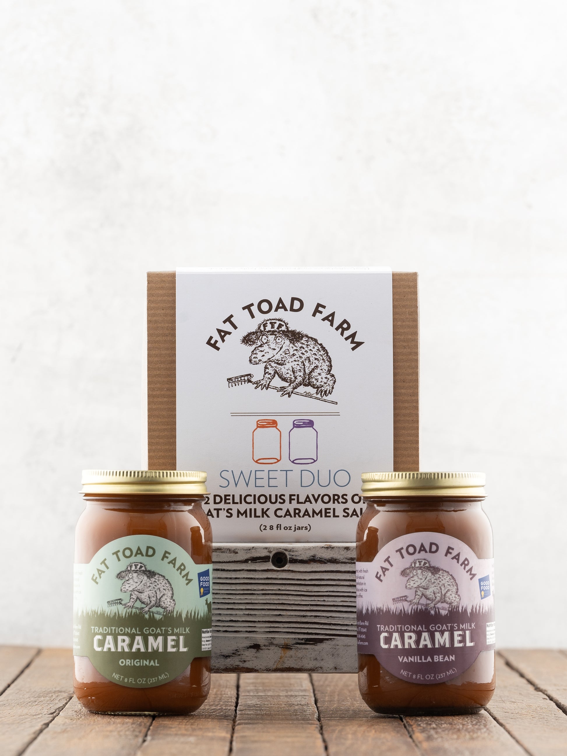 Fat Toad Farm Sweet Duo Original & Vanilla