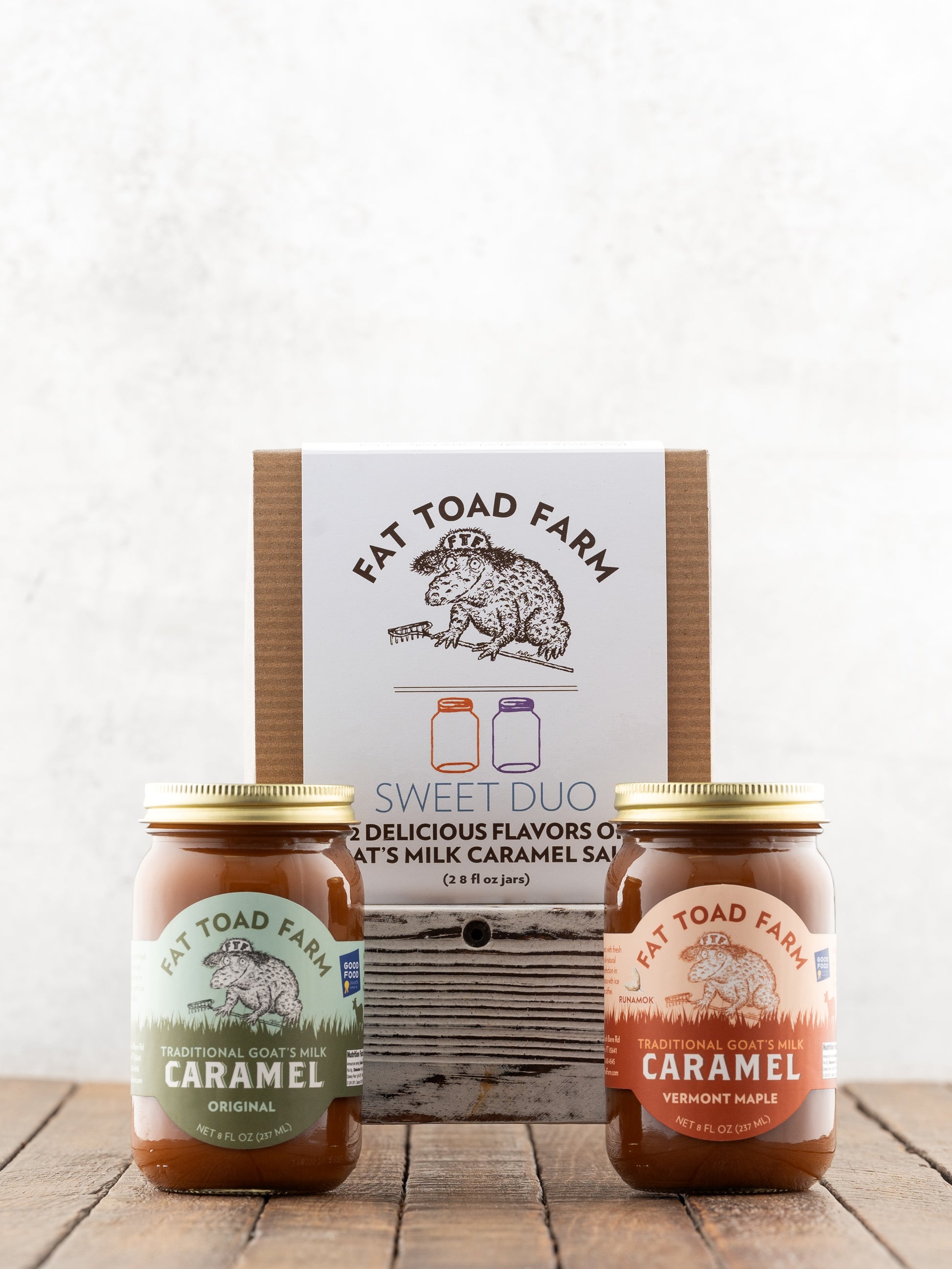 Fat Toad Farm Sweet Duo Original & Vermont Maple