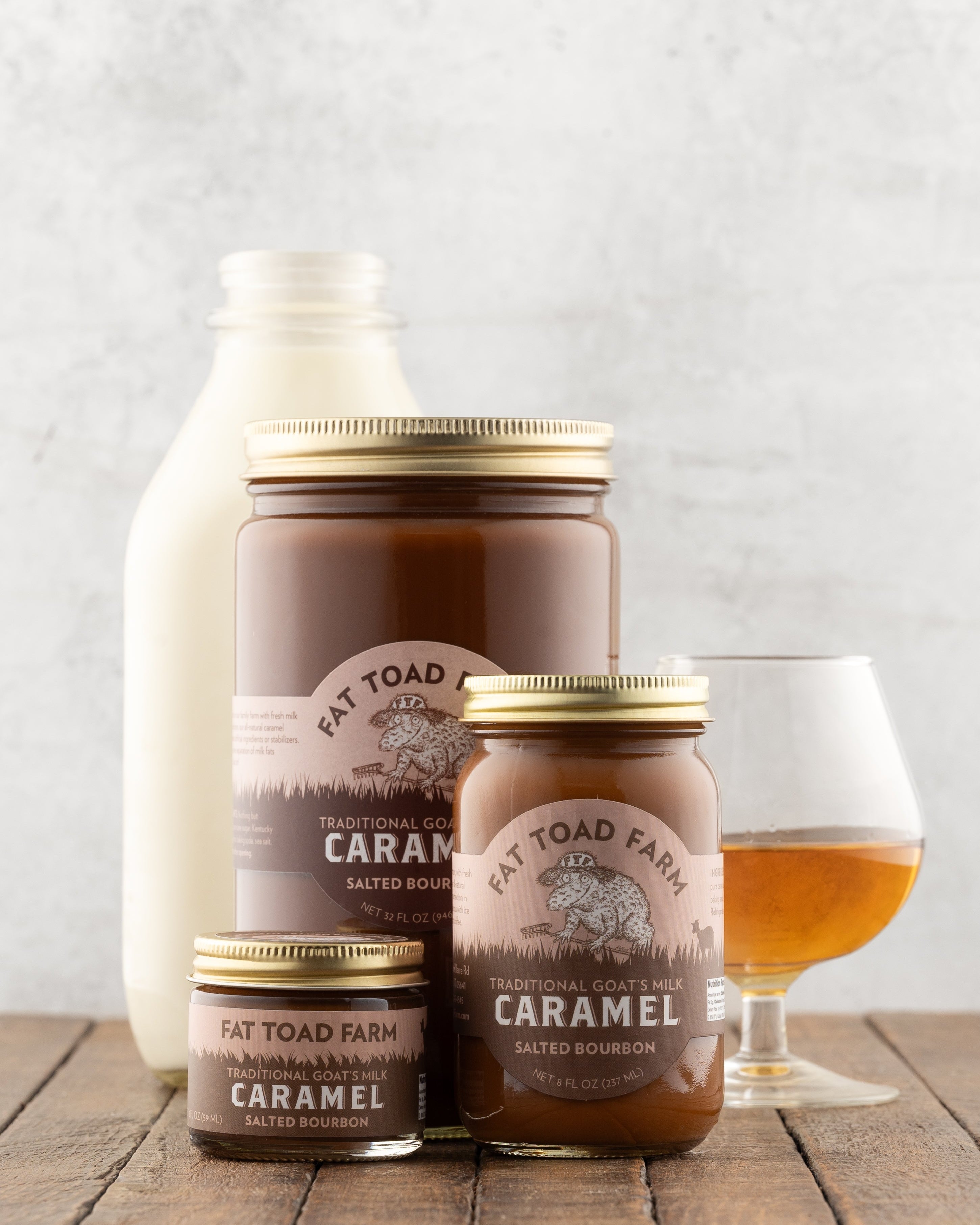Fat Toad Farm Salted Bourbon Caramel Sauce