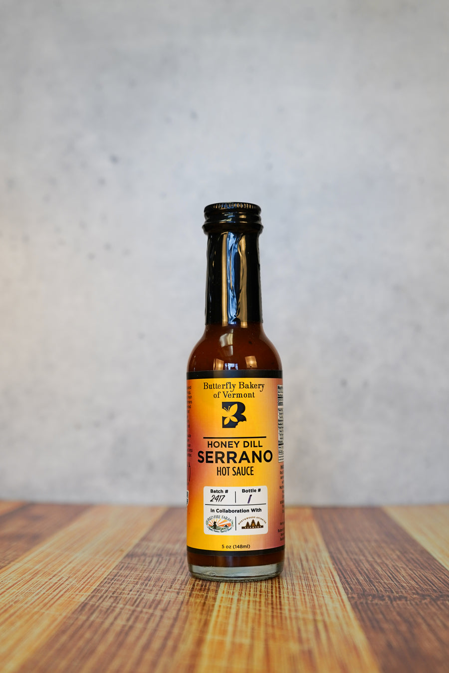 Honey Dill Serrano Hot Sauce - Butterfly Bakery of Vermont