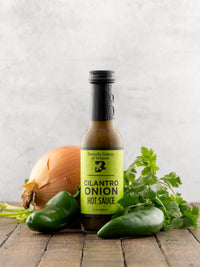 Cilantro Onion Hot Sauce