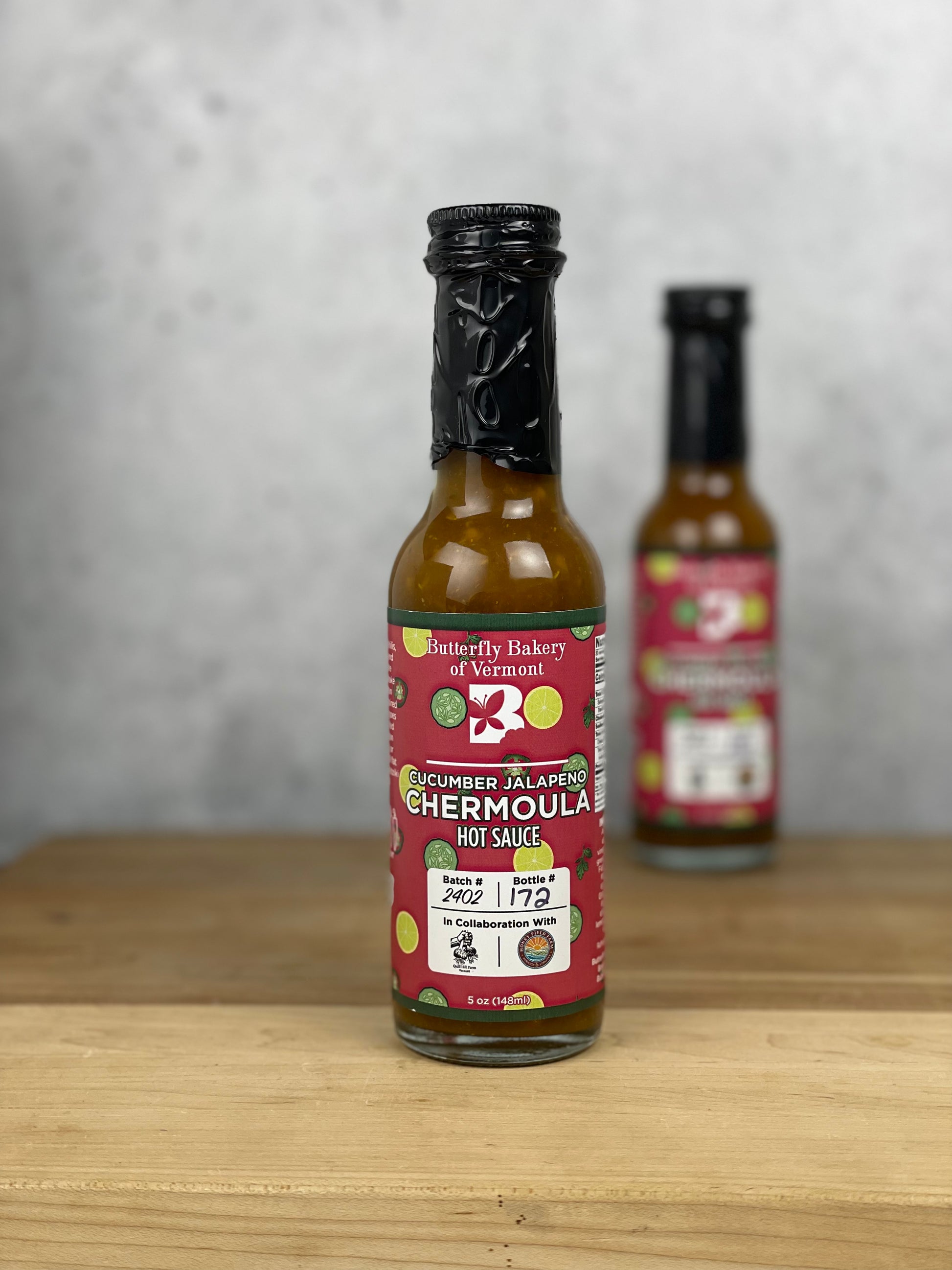 Cucumber Jalapeno Chermoula Hot Sauce - Butterfly Bakery of Vermont