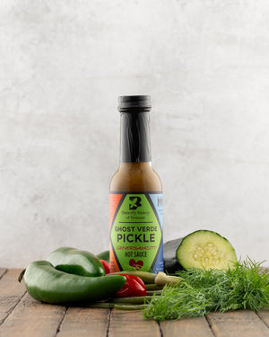 Butterfly Bakery of Vermont Ghost Verde Pickle Hot Sauce