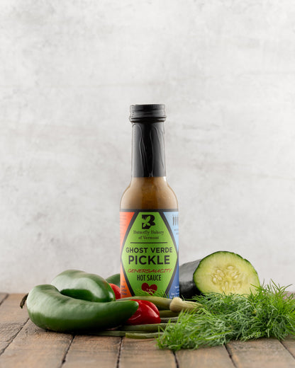 Butterfly Bakery of Vermont Ghost Verde Pickle Hot Sauce