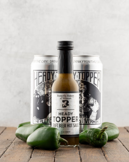 Butterfly Bakery of Vermont Heady Topper Hot Sauce
