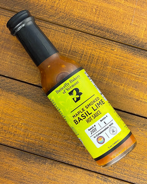 Maple Smoked Lime Basil Hot Sauce
