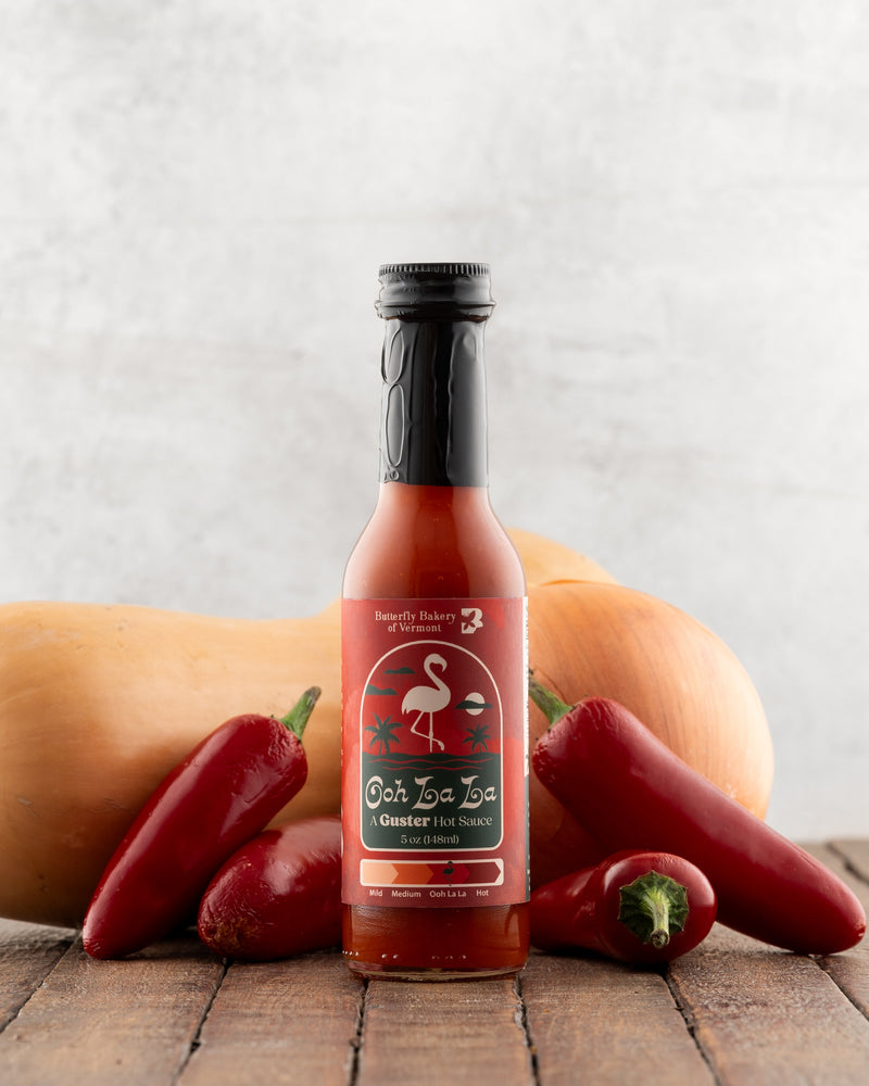 Butterfly Bakery of Vermont Ooh La La Hot Sauce