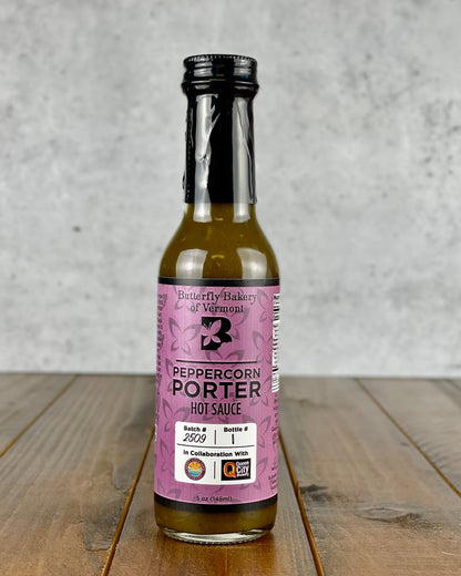 Butterfly Bakery of Vermont Peppercorn Porter Hot Sauce