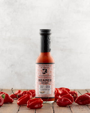 Butterfly Bakery of Vermont Red Ghost Reaper Hot Sauce