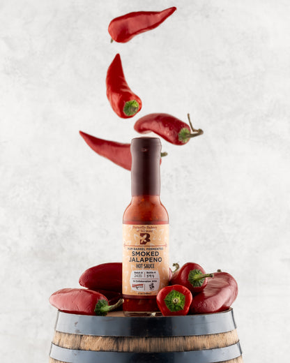 Butterfly Bakery of Vermont Rum Barrel Fermented Smoked Jalapeno Hot Sauce