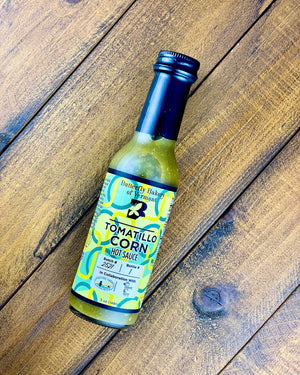 Tomatillo Corn Hot Sauce