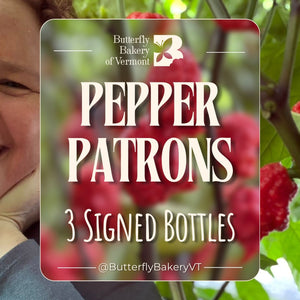 Pepper Patron Signed Hot Sauces