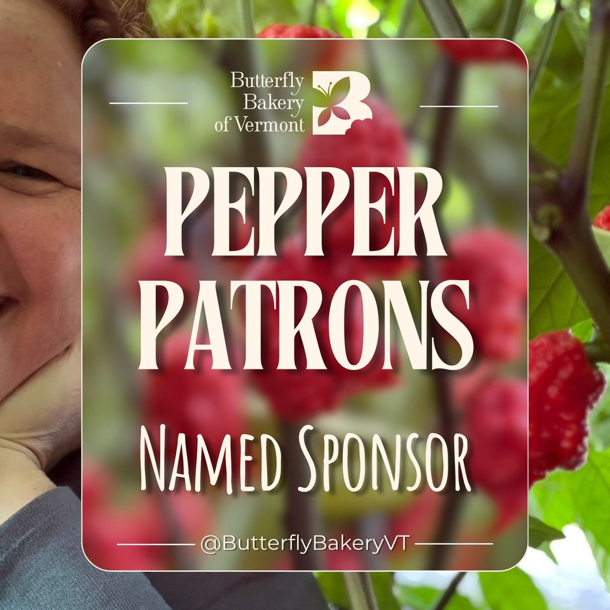 Butterfly Bakery of Vermont Patron Equipment Sponsor