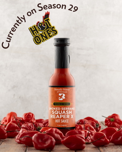 Smoked Serrano Squash Reaper X Hot Sauce