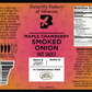 Maple Cranberry Smoked Onion Hot Sauce - Butterfly Bakery of Vermont