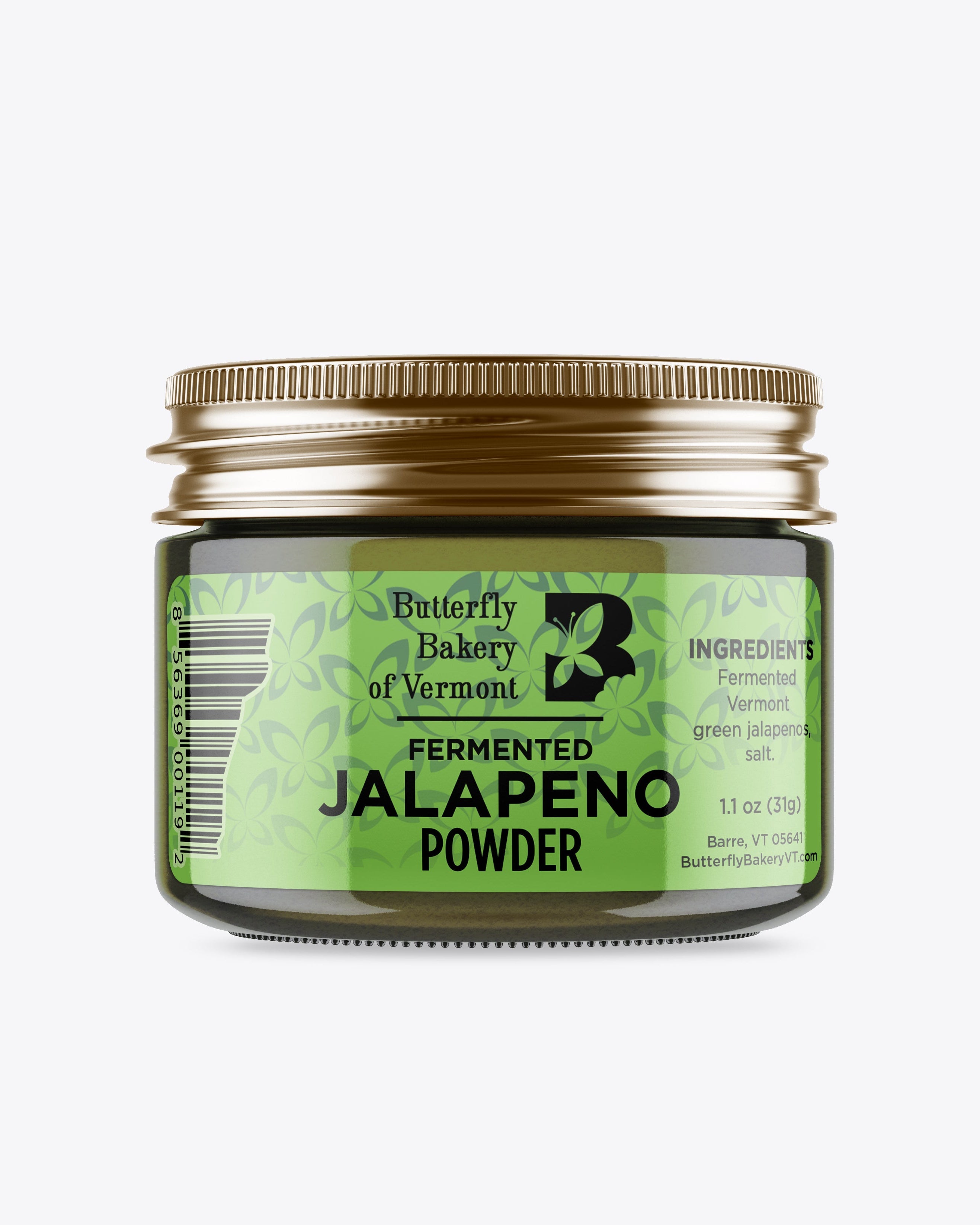 Fermented Jalapeno Powder - Butterfly Bakery of Vermont