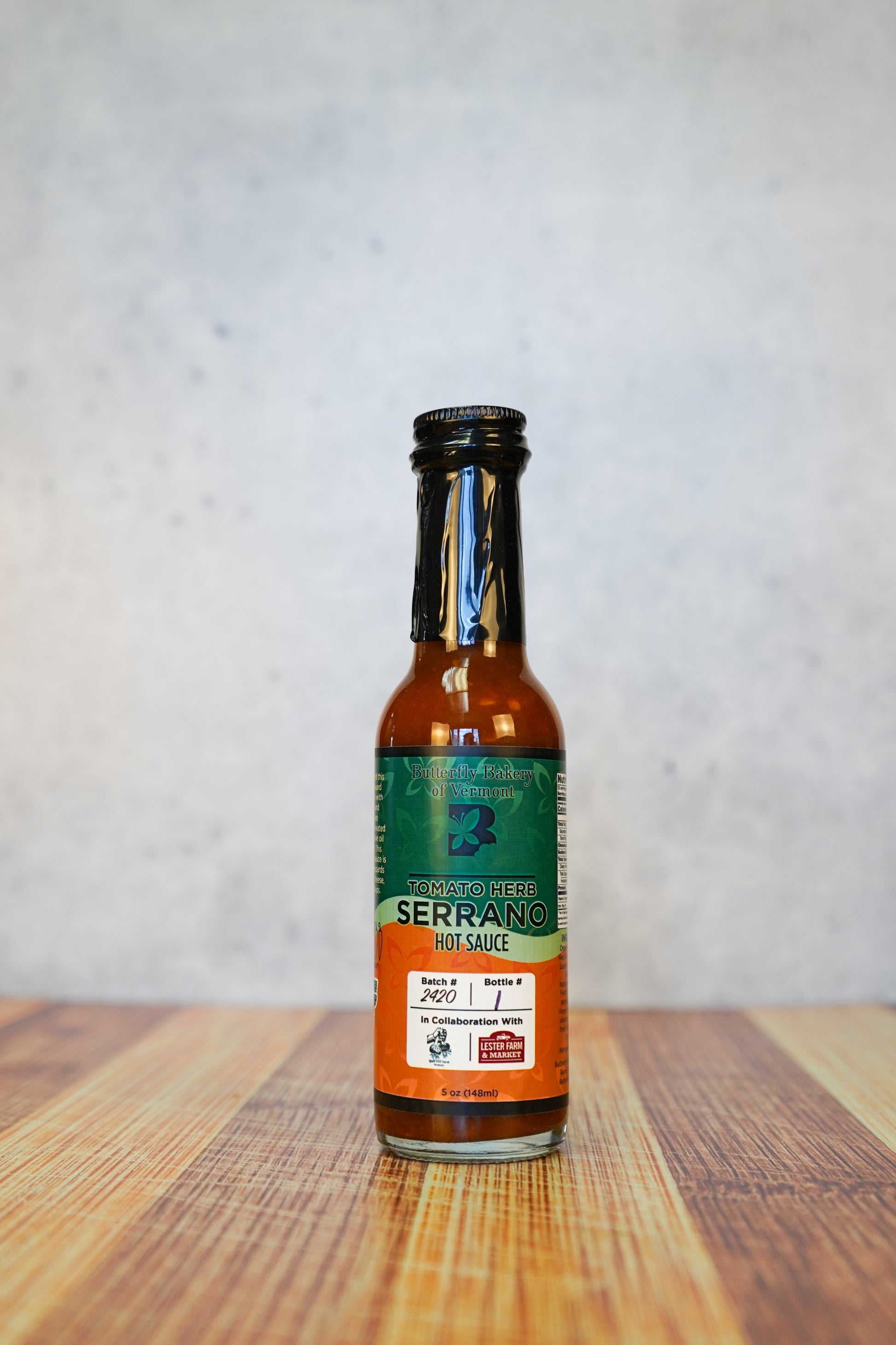 Tomato Herb Serrano Hot Sauce - Butterfly Bakery of Vermont
