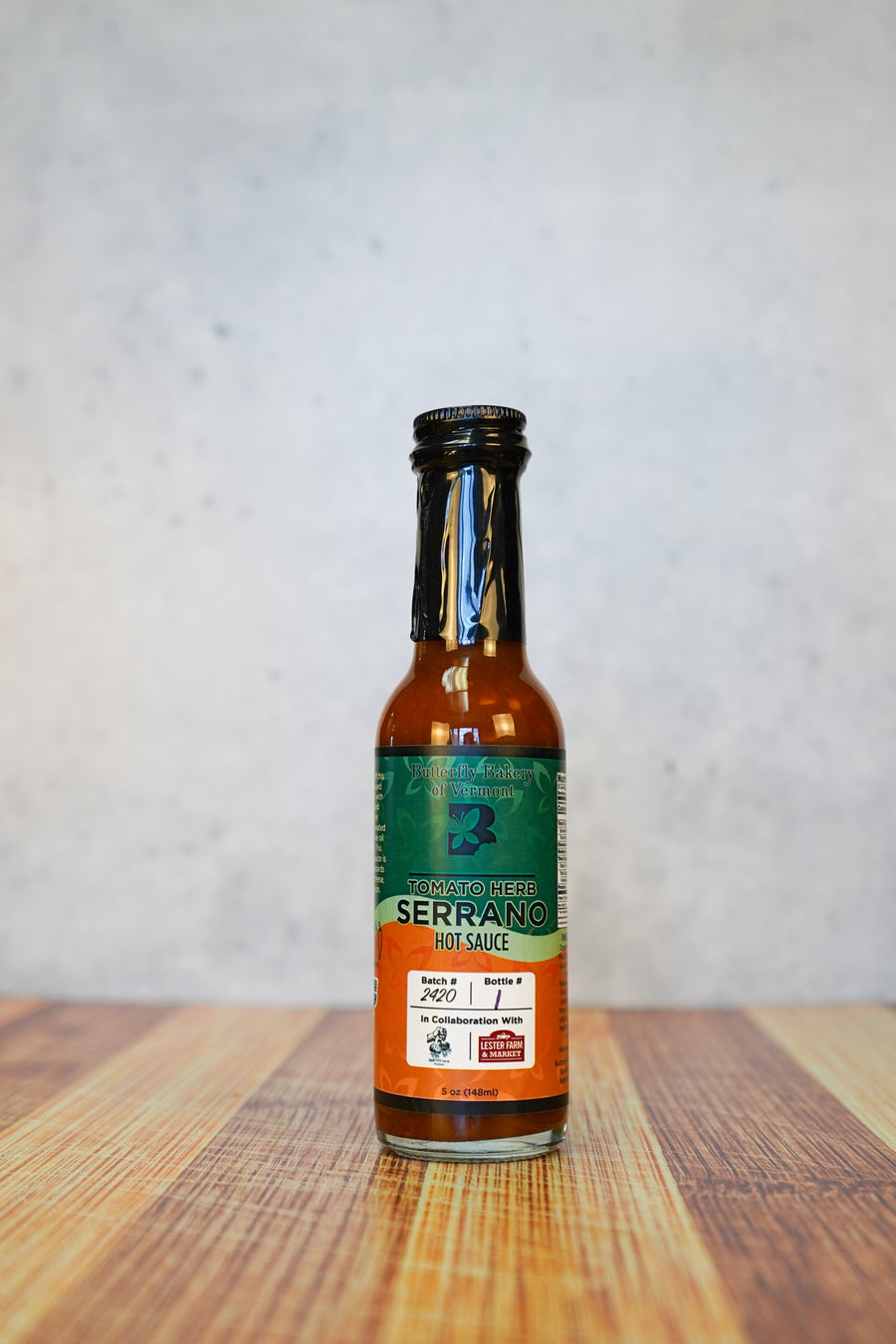 Tomato Herb Serrano Hot Sauce - Butterfly Bakery of Vermont