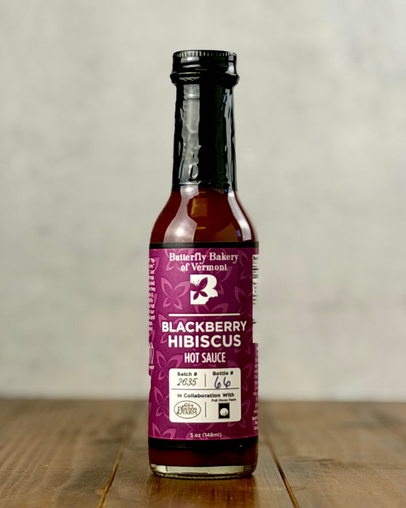 Blackberry Hibiscus Hot Sauce