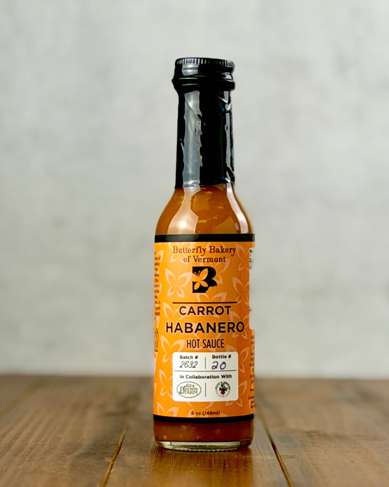 Carrot Habanero Hot Sauce