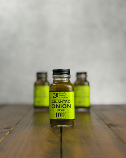 Cilantro Onion Hot Sauce