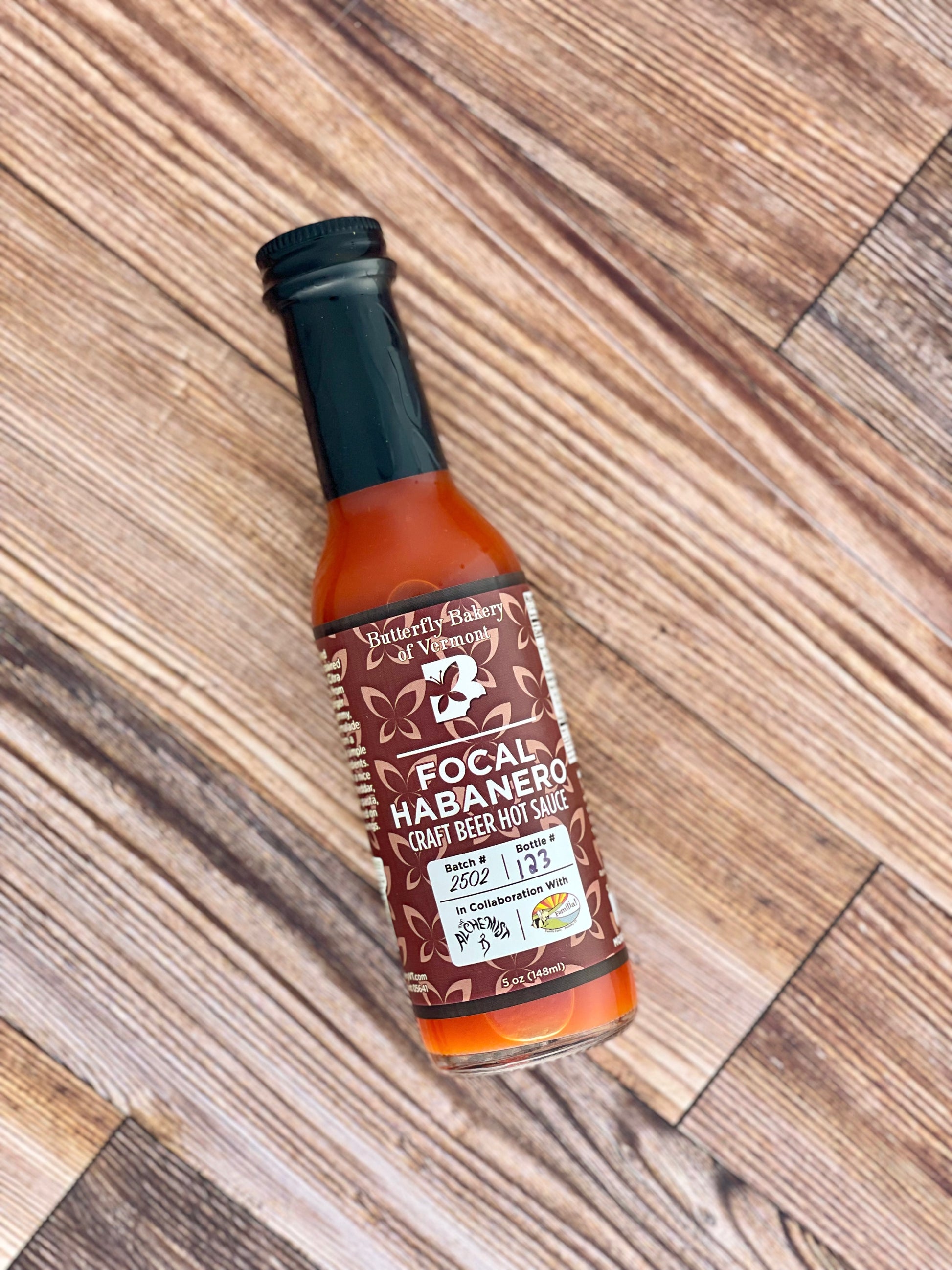 Focal Habanero Hot Sauce - Butterfly Bakery of Vermont