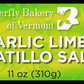 Garlic Lime Tomatillo Salsa - Butterfly Bakery of Vermont