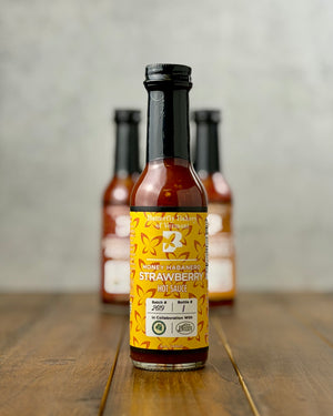 Honey Habanero Strawberry Hot Sauce