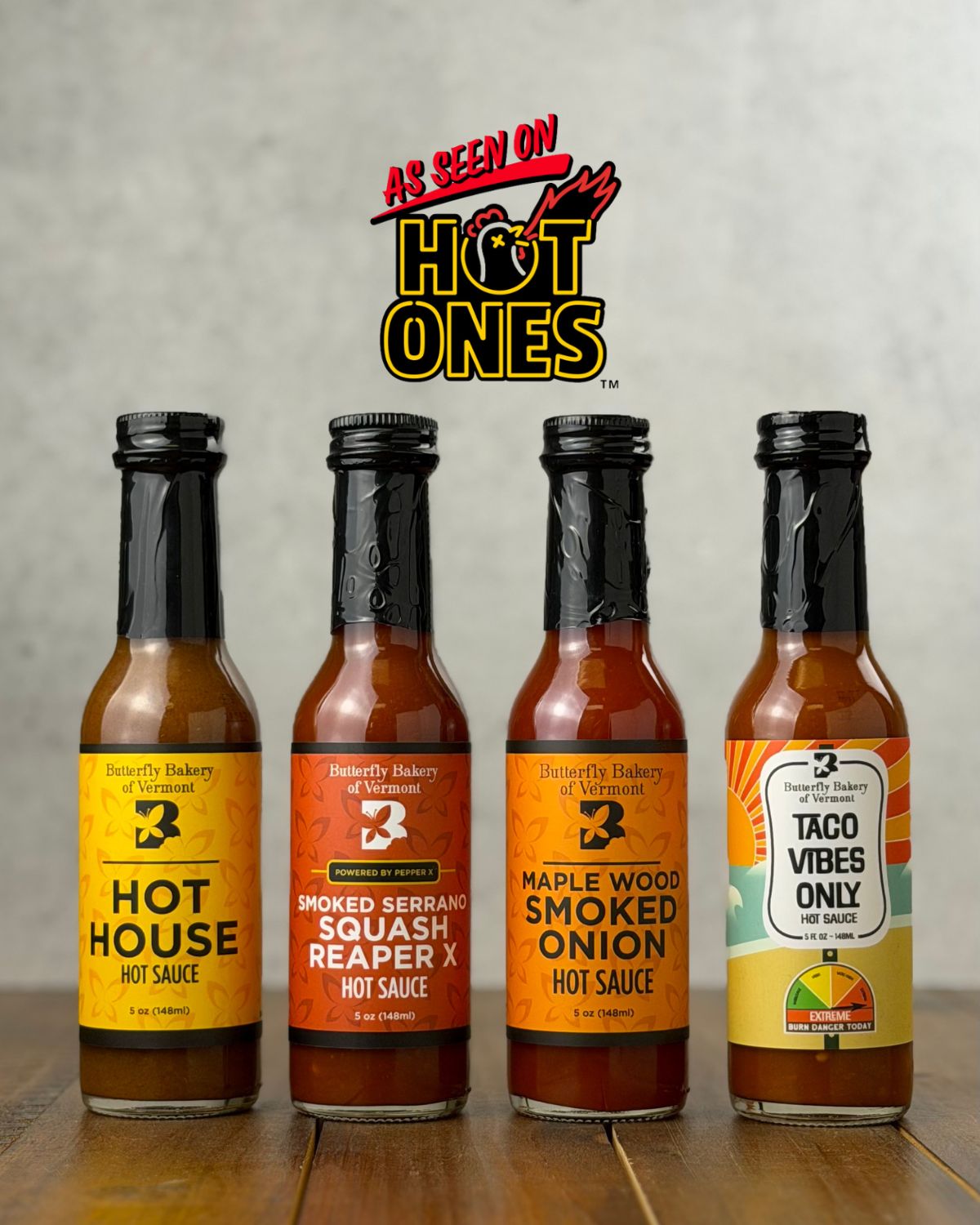 As Seen on Hot Ones Quartet