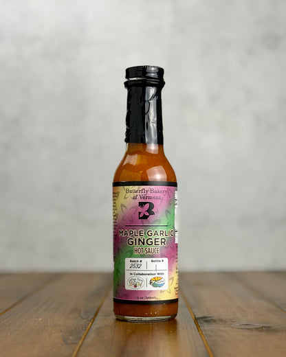 Maple Garlic Ginger Hot Sauce