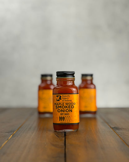 Maple Wood Smoked Onion Hot Sauce