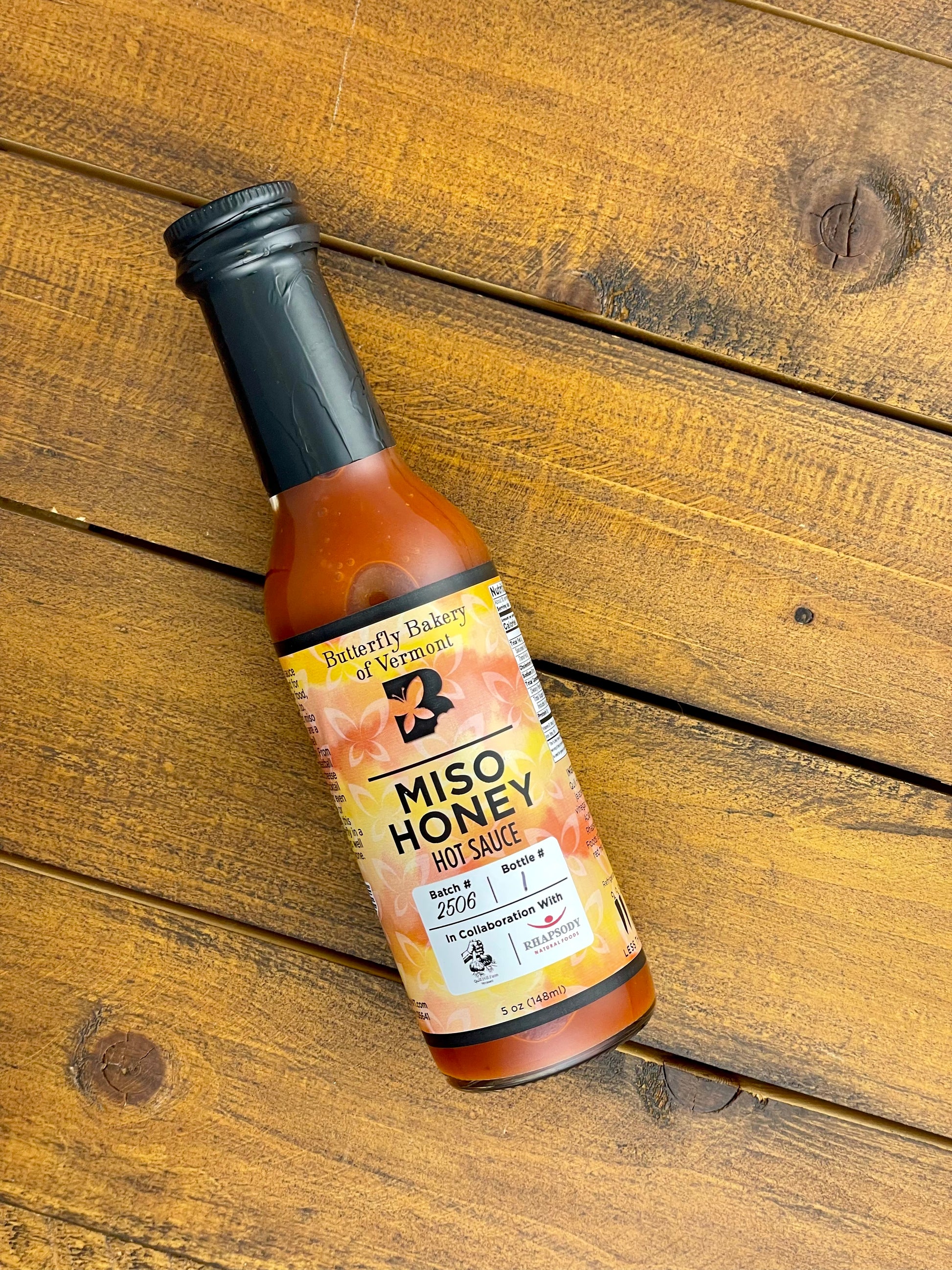Miso Honey Hot Sauce - Butterfly Bakery of Vermont