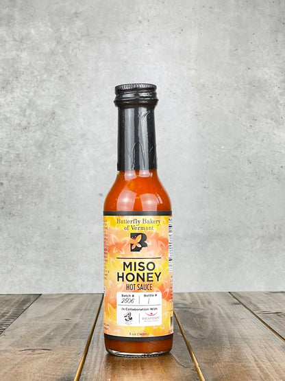 Miso Honey Hot Sauce - Butterfly Bakery of Vermont