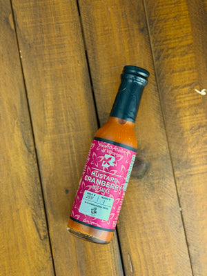 Mustard Cranberry Hot Sauce