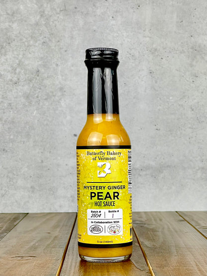 Mystery Ginger Pear Hot Sauce - Butterfly Bakery of Vermont