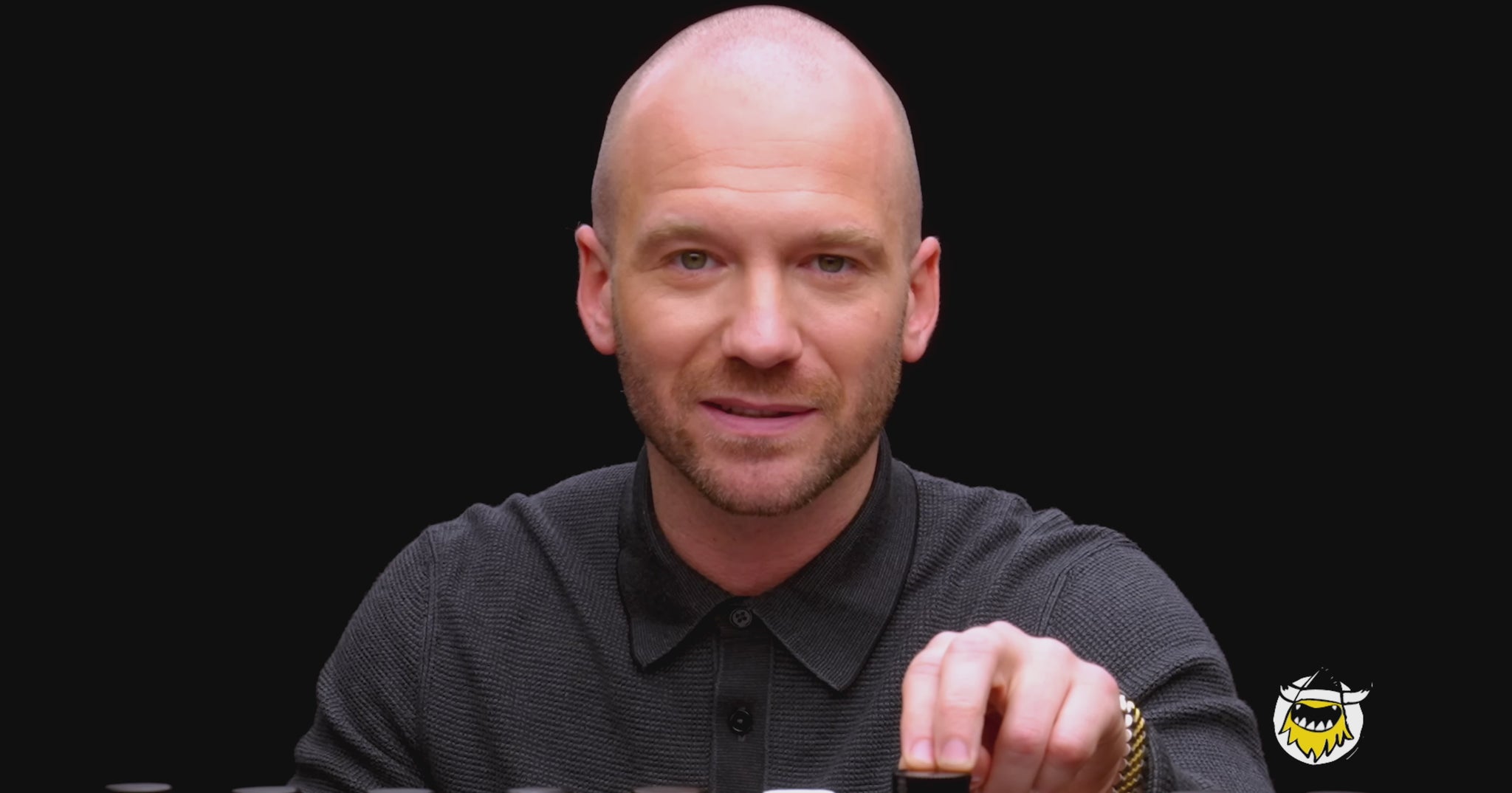 Video clip of Sean Evans announcing Butterfly Bakery of Vermont's Hot House hot sauce as part of Hot One's season 26 lineup