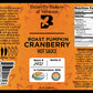 Roast Pumpkin Cranberry Hot Sauce - Butterfly Bakery of Vermont