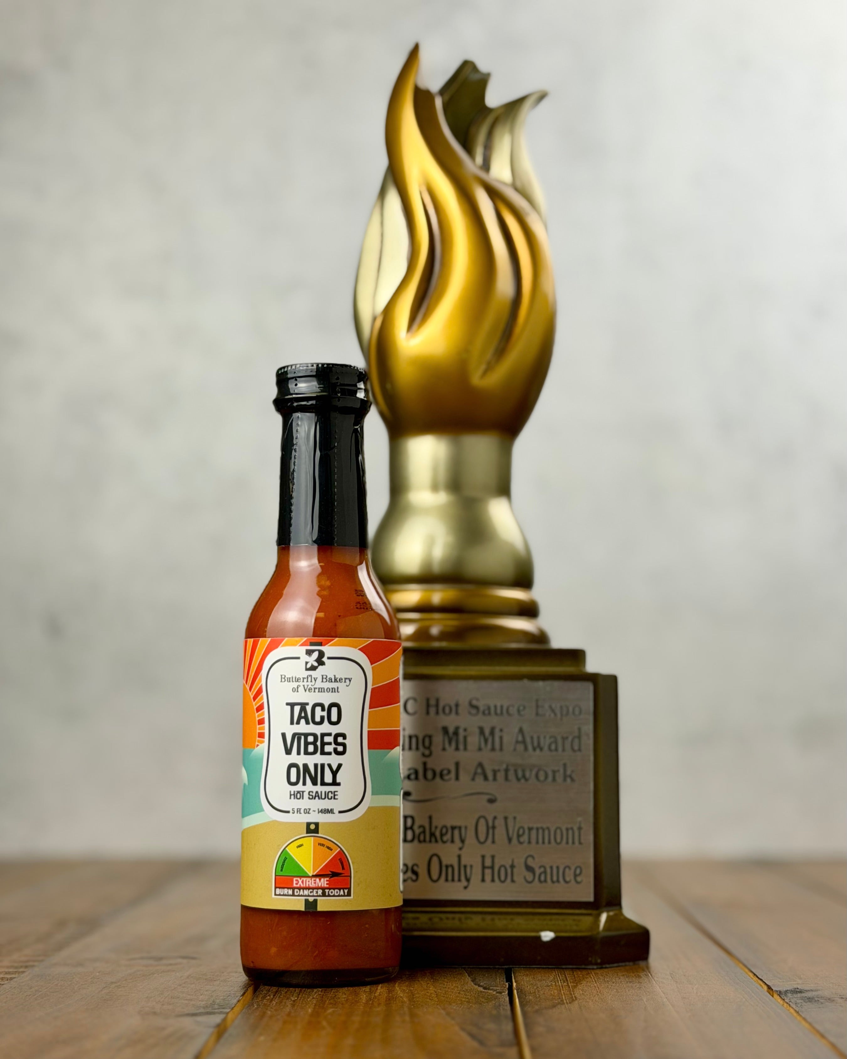 S021 EVA-TRIO シュガーソルトポット スパイスジャー デンマーク製 Taco Vibes Only Hot Sauce | Extra Hot Sauce | As Seen on Hot Ones